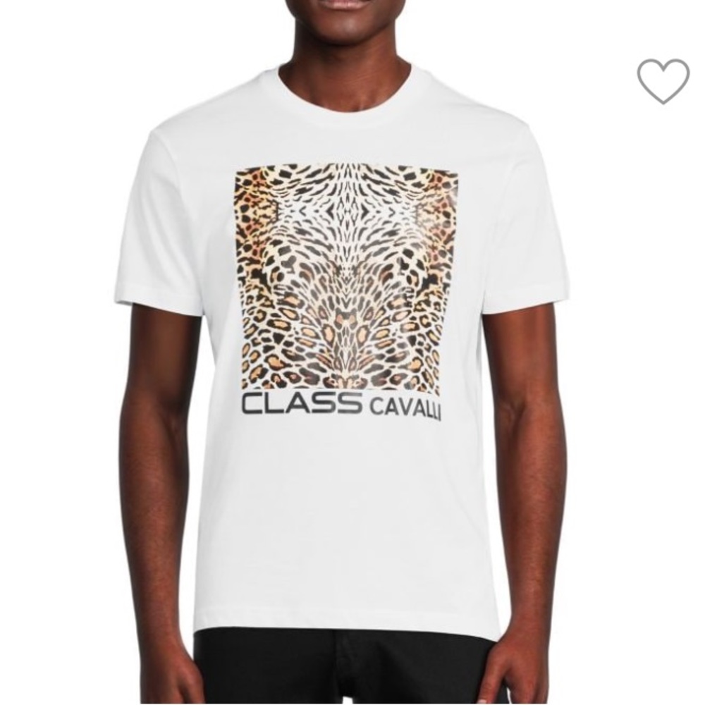 NWT Cavalli graphic tee